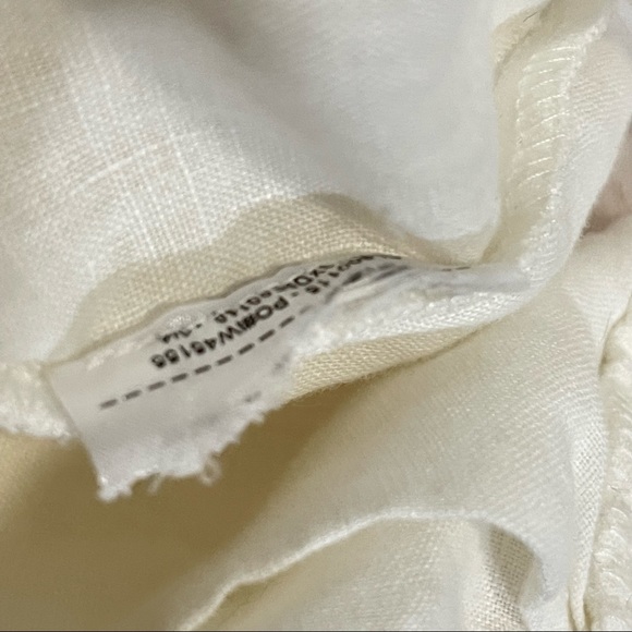 Guess Eco Ilar Linen-Blend Pants Trousers size Large - Picture 7 of 8